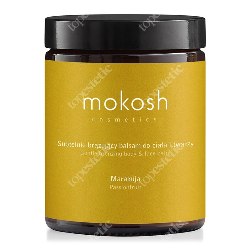 Mokosh Gentle Bronzing Body &amp; Face Balm Passionfruit Subtelnie brązujący balsam do ciała i twarzy - Marakuja 180ml