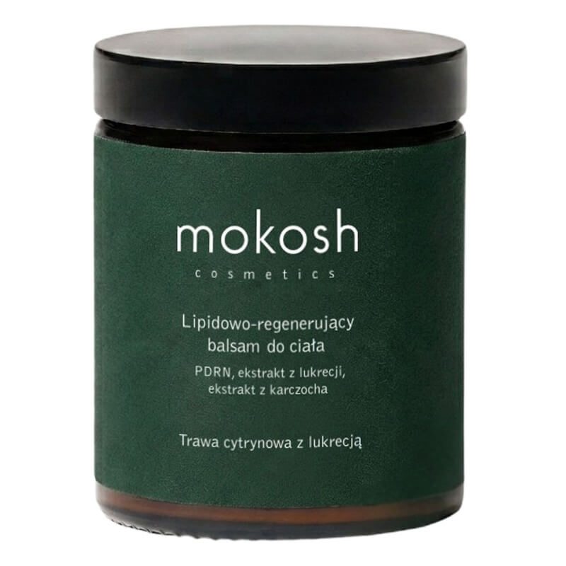 Mokosh Lipid Replenishing Body Balm – Lemongrass and Licorice Lipidowo-regenerujący balsam do ciała - Trawa cytrynowa z lukrecją 180 ml
