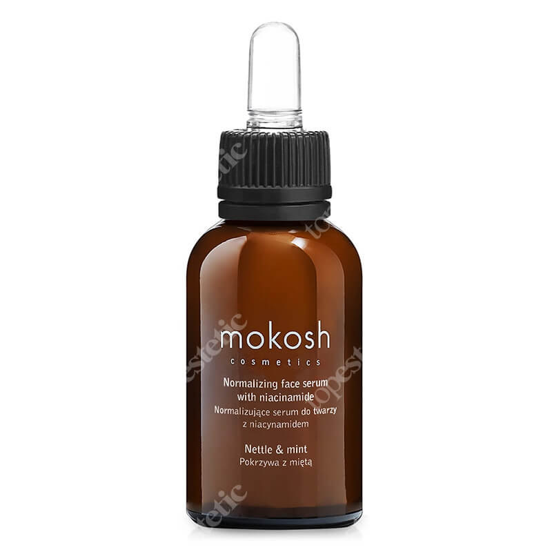 Mokosh Normalizing Face Serum with Niacinamide Nettle &amp; Mint Normalizujące serum do twarzy z niacynamidem - Pokrzywa z miętą 30 ml