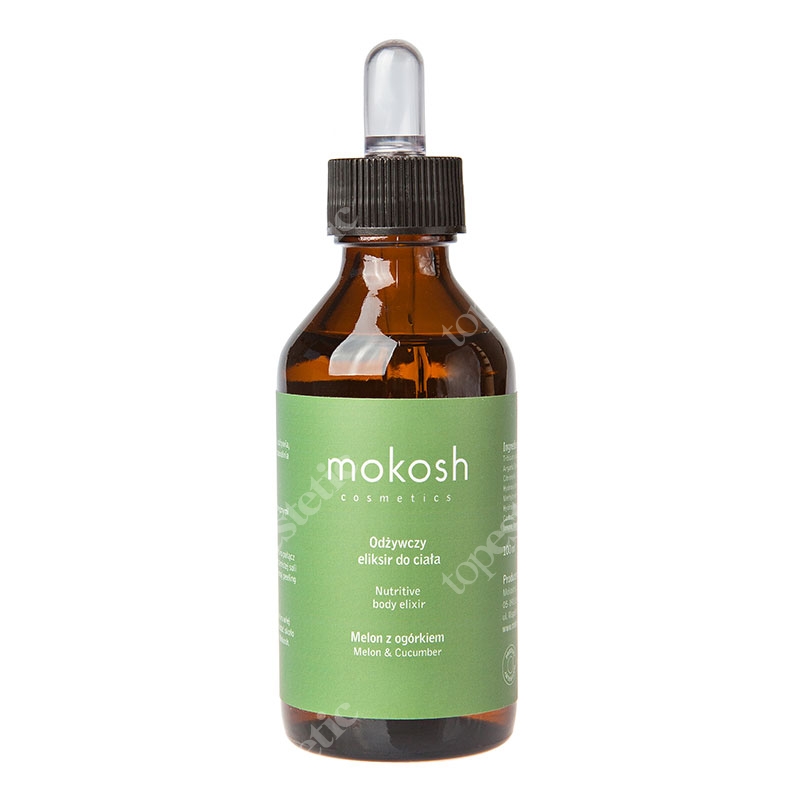 Mokosh Nutritive Body Elixir Melon &amp; Cucumber Odżywczy eliksir do ciała - Melon z ogórkiem 100 ml
