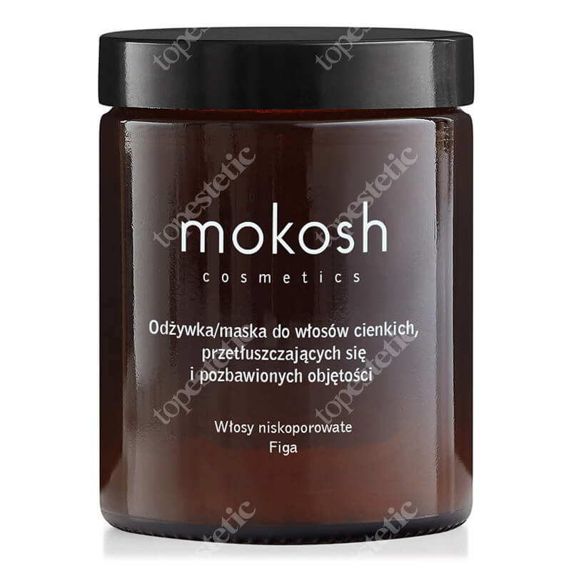 Mokosh Odżywka-Maska do Włosów Cienkich i Pozbawionych Objętości Włosy niskoporowate - Figa 180 ml