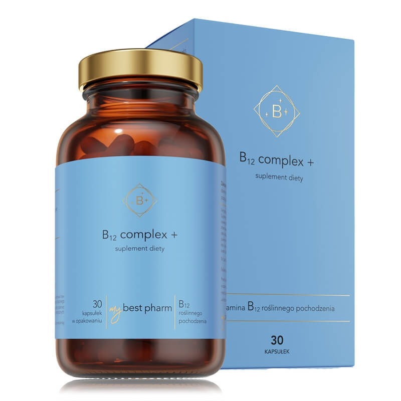 MyBestPharm MyBestB12 Complex + Suplement diety 30 kaps