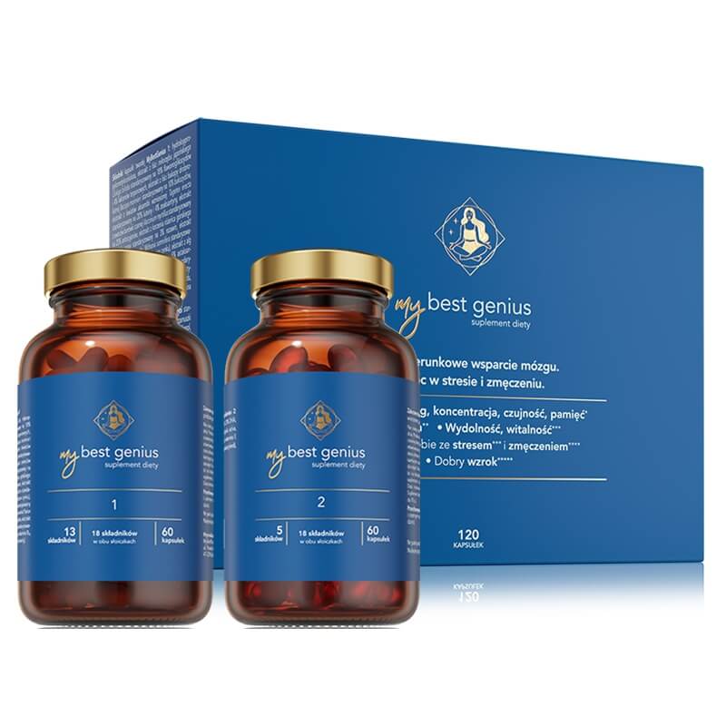 MyBestPharm MyBestGenius Suplement diety 120 kaps