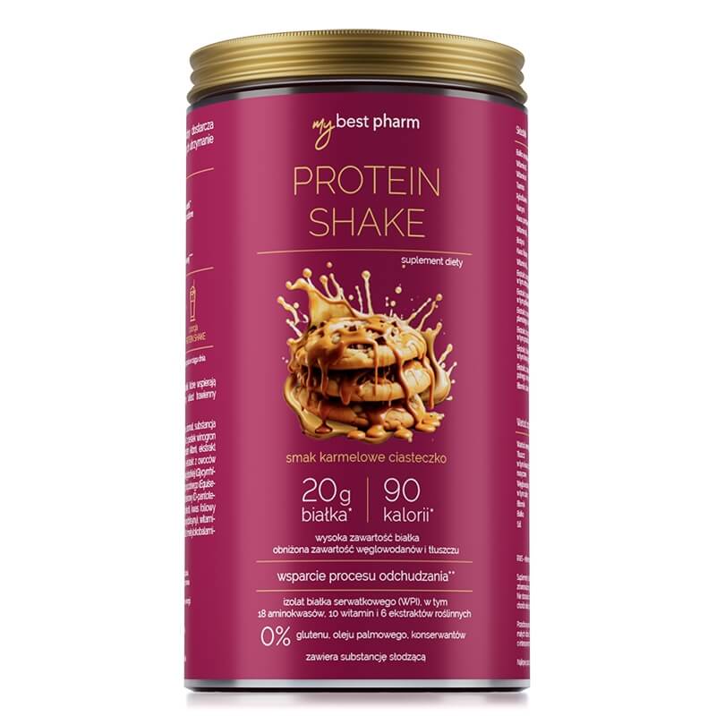 MyBestPharm MyBestProtein SHAKE Suplement diety - karmelowe ciasteczko 450 g