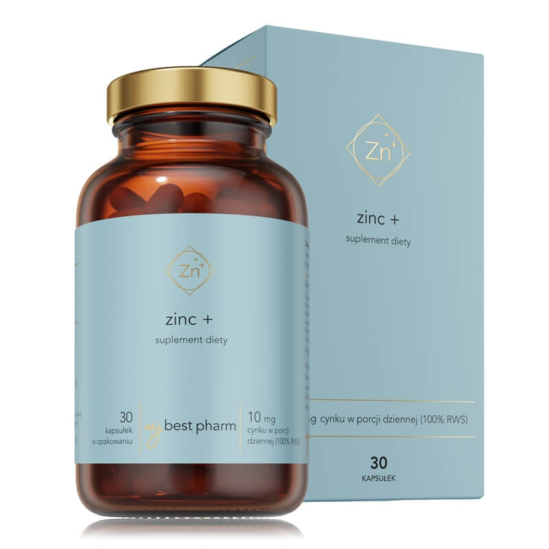 MyBestPharm MyBestZinc + Suplement diety 30 kaps