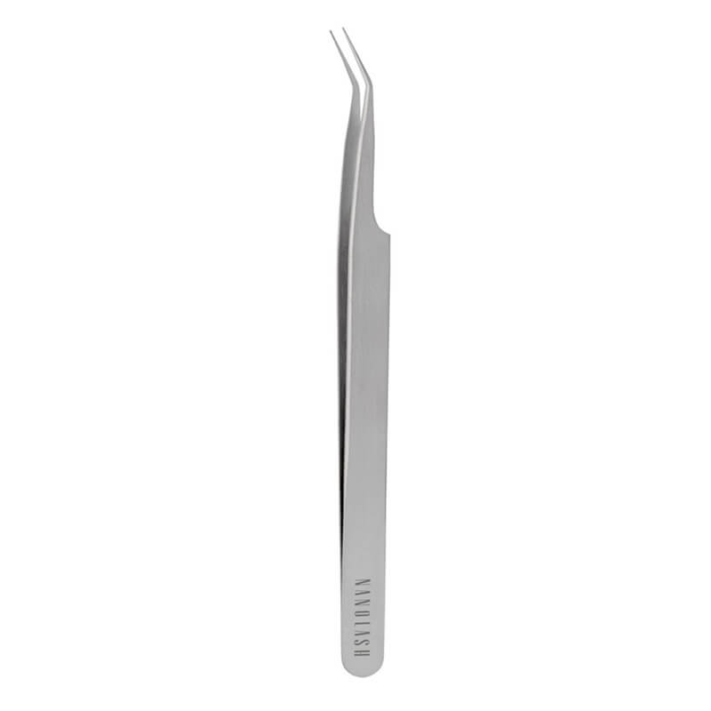 Nanolash Curved Eyelash Tweezers Zakrzywiona pęseta do przedłużania rzęs 1 szt