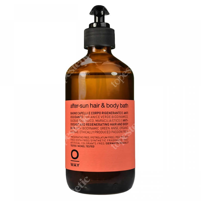 O Way After - Sun Hair &amp;amp; Body Bath Antyoksydacyjna i relaksująca kąpiel do włosów i ciała 240 ml