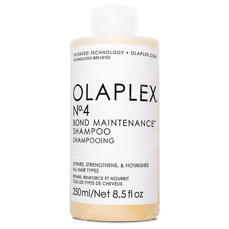 Olaplex No.4 Bond Maintenance Shampoo Szampon regenerujący i nawilżający. Nadaje połysk i ułatwia układanie 250 ml