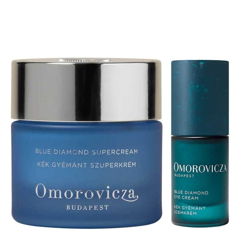 Omorovicza Diamond Premiu Care ZESTAW Ujędrniający krem ​​do twarzy z peptydami diamentowymi 50 ml + Krem pod oczy z peptydami diamentowymi 15 ml