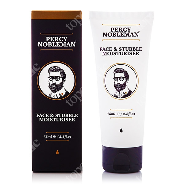 Percy Nobleman Face &amp; Stubble Moisturiser Krem do twarzy i zarostu 75 ml