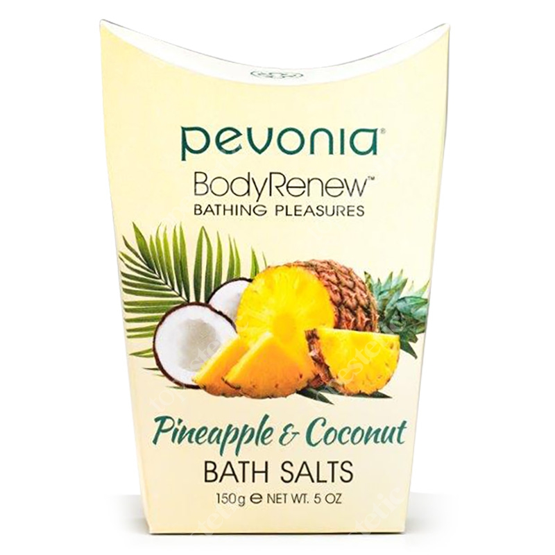 Pevonia Bath Salts Pineapple &amp; Coconut Sole do kąpieli Ananas &amp; Kokos 150 ml