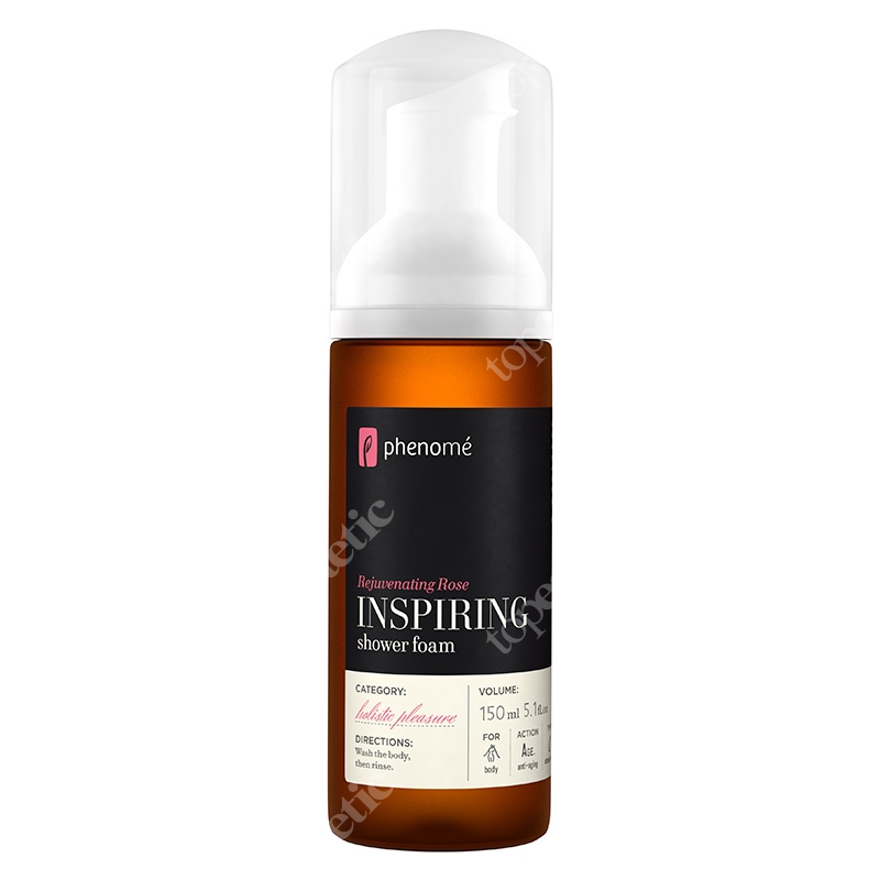 Phenome Inspiring Shower Foam Różana pianka do mycia ciała 150 ml