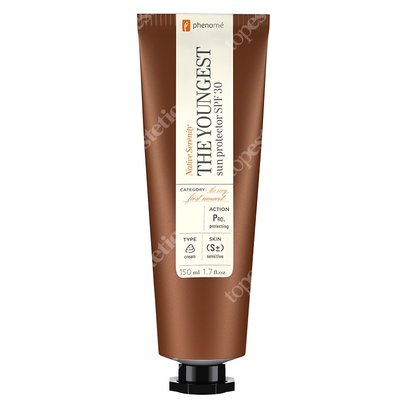 Phenome The Youngest Sun Protector SPF 30 Krem ochronny dla dzieci, wodoodporny, bezzapachowy 150 ml