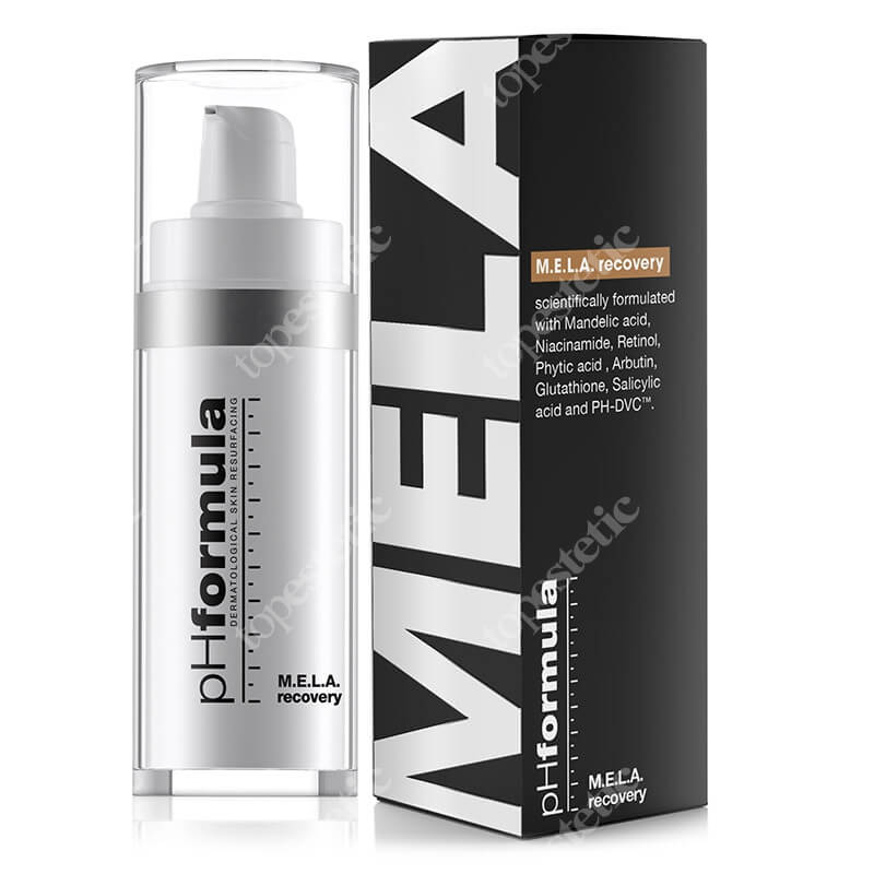 pHformula MELA Recovery Kremowy aktywny koncentrat na przebarwienia - terapia na noc 30 ml