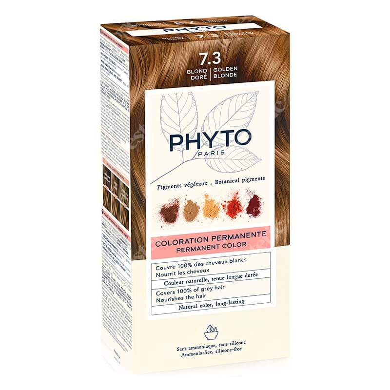Phyto Hair Dye Farba do włosów - złoty blond (kolor 7.3 Blond Dore) 1 szt