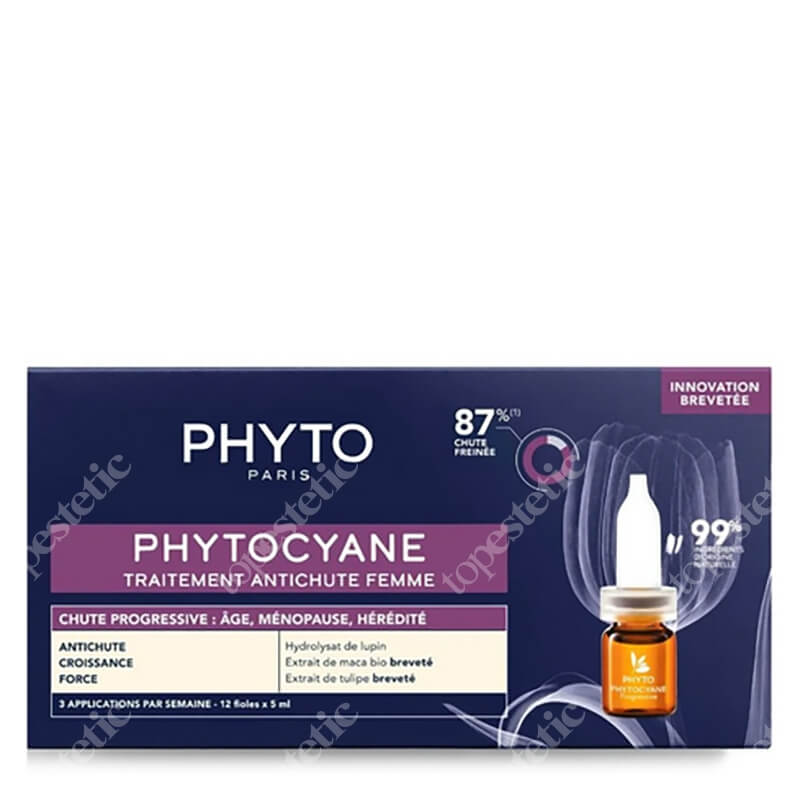 Phyto Hair Loss Suplement To Woman Kuracja przeciw postępującemu wypadaniu włosów dla kobiet 12x 5 ml