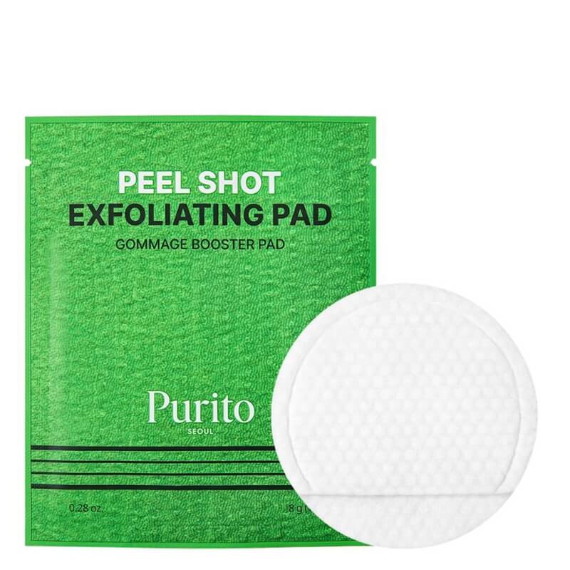 Purito Seoul Peel Shot Exfoliating Pad Płatki złuszczające do twarzy 8 szt