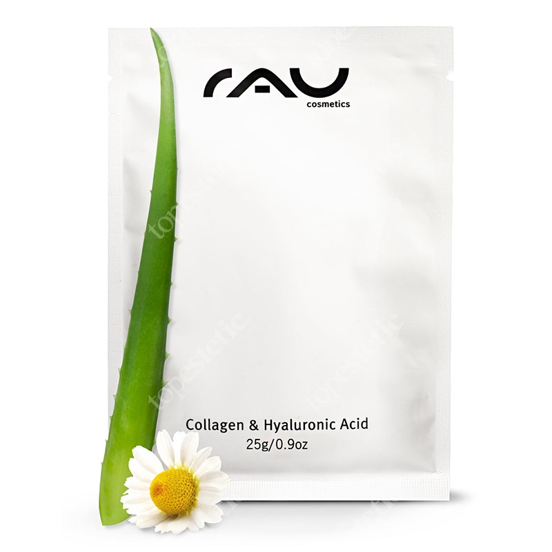 RAU Cosmetics Collagen &amp;amp; Hyaluronic Acid Mask Maska w płatach 25 g