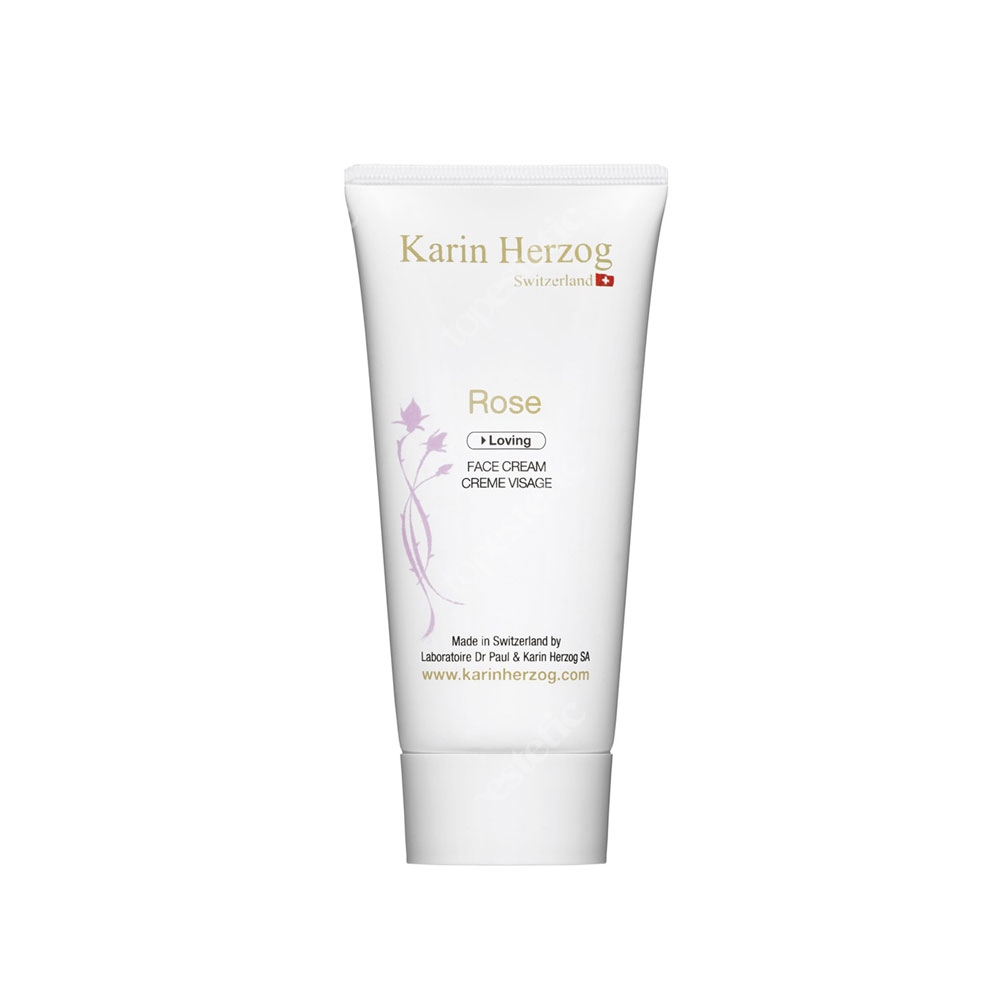 Karin Herzog Rose &amp; Oxygen Cream Krem do twarzy (1% tlen, róża) 50 ml