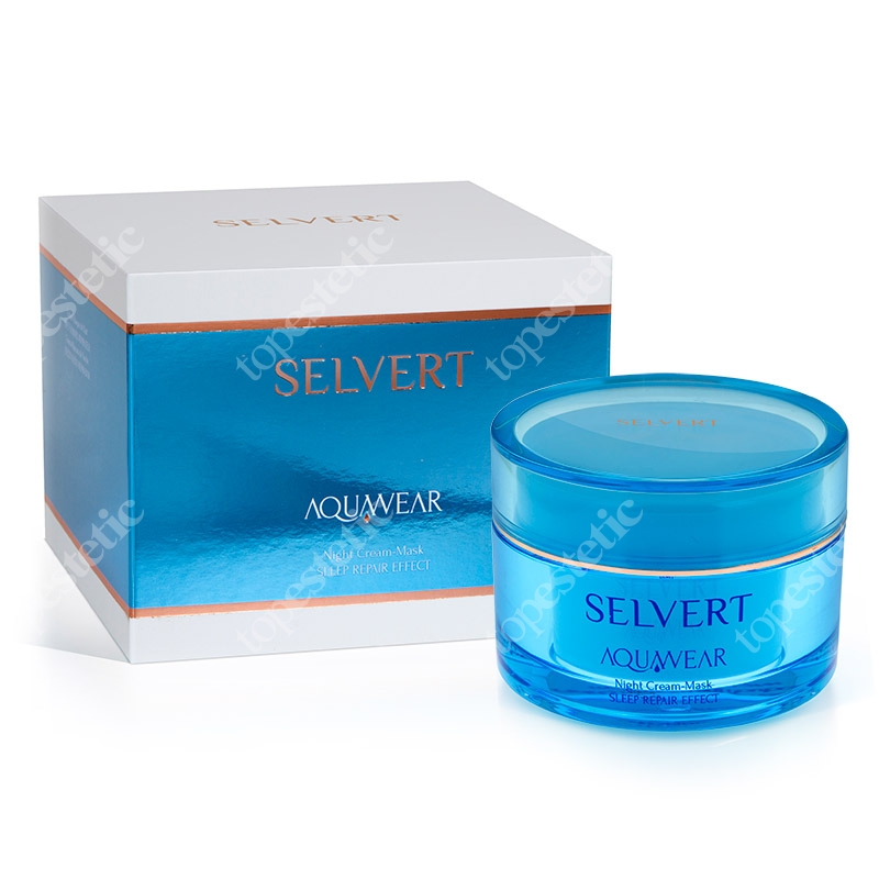 Selvert Thermal Night Cream Mask Sleep Repair Effect Krem-maska "Nocny reset skóry" 50 ml