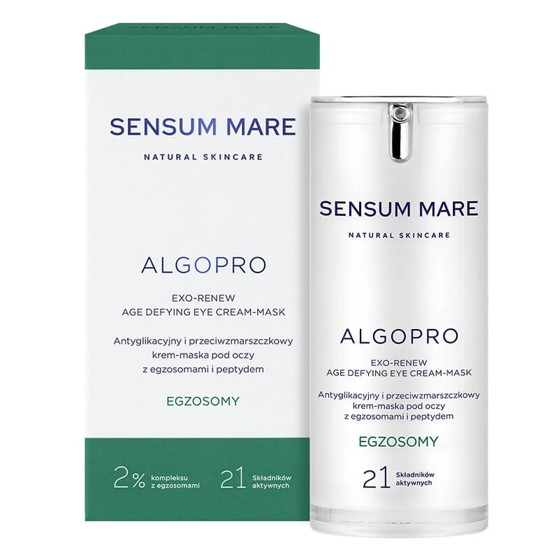 Sensum Mare Exo-Renew Age ying Eye Cream-Mask Antyglikacyjny i przeciwzmarszczkowy krem-maska pod oczy 15 ml
