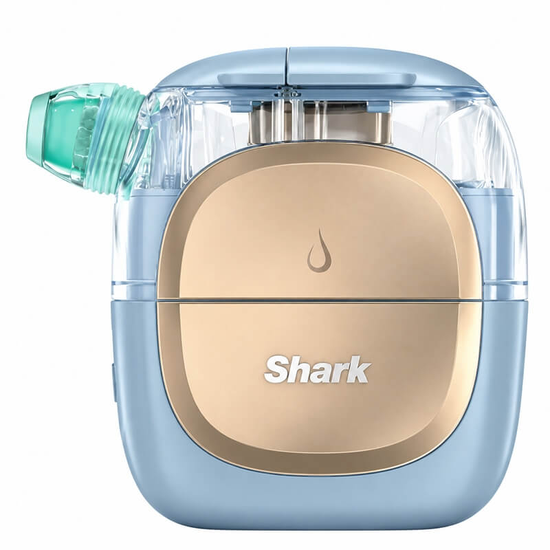 SharkBeauty Shark FacialPro Glow Blue Urządzenie do eksfoliacji i nawilżania z terapią kontrastową - kolor niebieski 1 szt