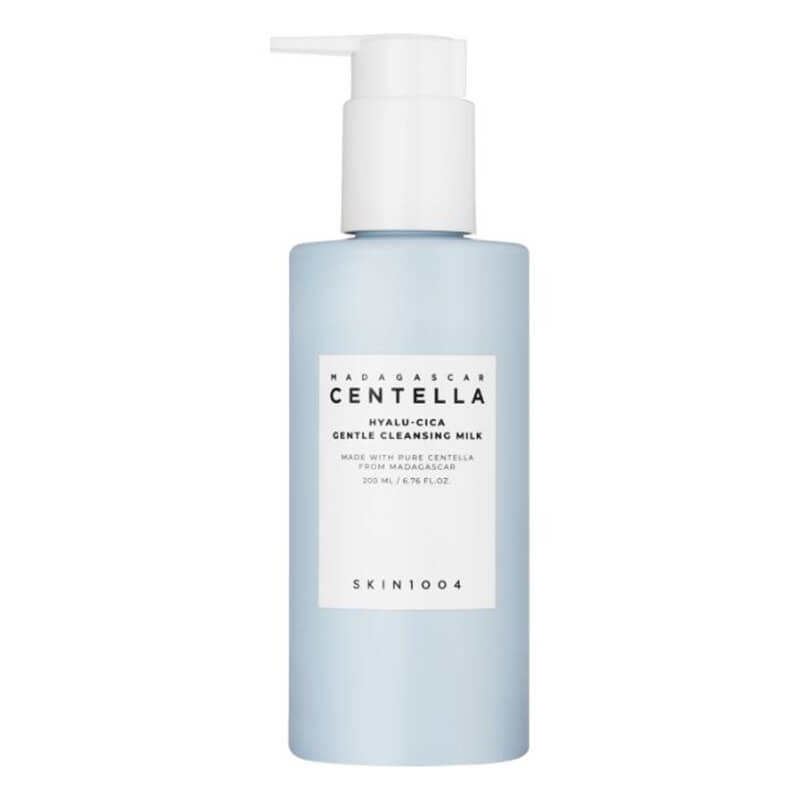 Skin1004 Hyalu-Cica Gentle Cleansing Milk Łagodne mleczko oczyszczające do skóry wrażliwej 200 ml