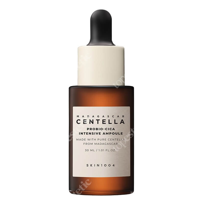 Skin1004 Madagascar Centella Probio-CICA Intensive Ampoule Wzmacniające serum do twarzy dla skóry suchej, wrażliwej i podrażnionej 30 ml