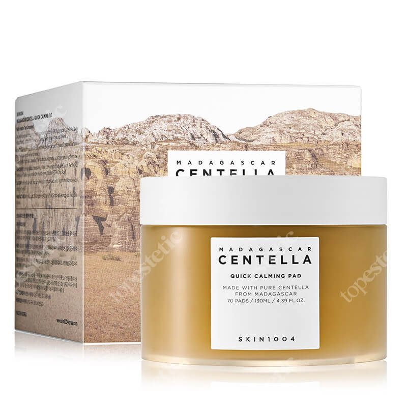 Skin1004 Madagascar Centella Quick Calming Pad Płatki kojące 70 szt. /130 ml