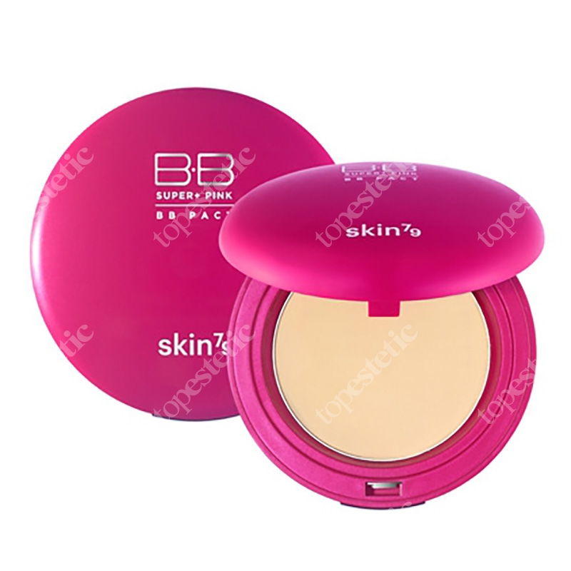Skin79 Super+ Pink BB Pact SPF 30 PA ++ Matujący puder w kompakcie SPF30 PA++ 15 g