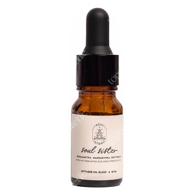 Soul Story Soul Sister Diffuser Oil Blend Blend olejków eterycznych - zapach bergamotka, mandarynka, petitgrain 10 ml