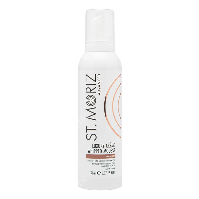 St Moriz Luxury Whipped Creme Mousse Medium Samoopalająca pianka o satynowym wykończeniu 150 ml