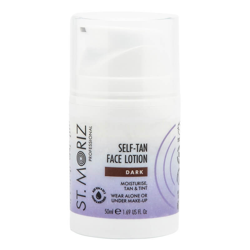 St Moriz Self Tan Face Lotion Dark Lekki krem samoopalający o ciemnym odcieniu 50 ml