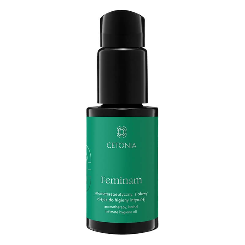 Cetonia Feminam Aromaterapeutyczny, ziołowy olejek do codziennej pielęgnacji okolic intymnych 50 ml