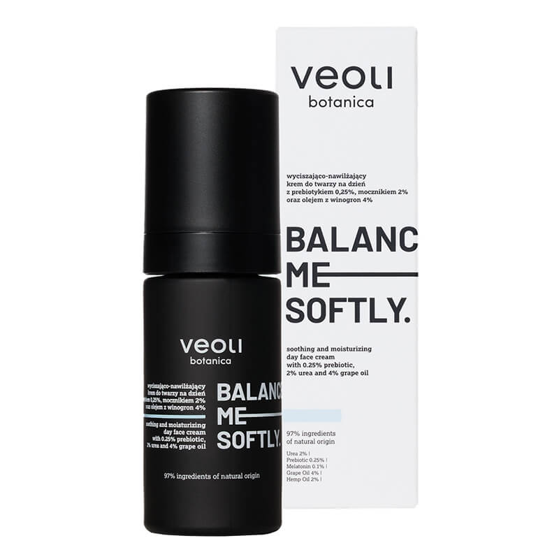 Veoli Botanica Balance Me Softly Wyciszająco - nawilżający krem do twarzy na dzień 30 ml