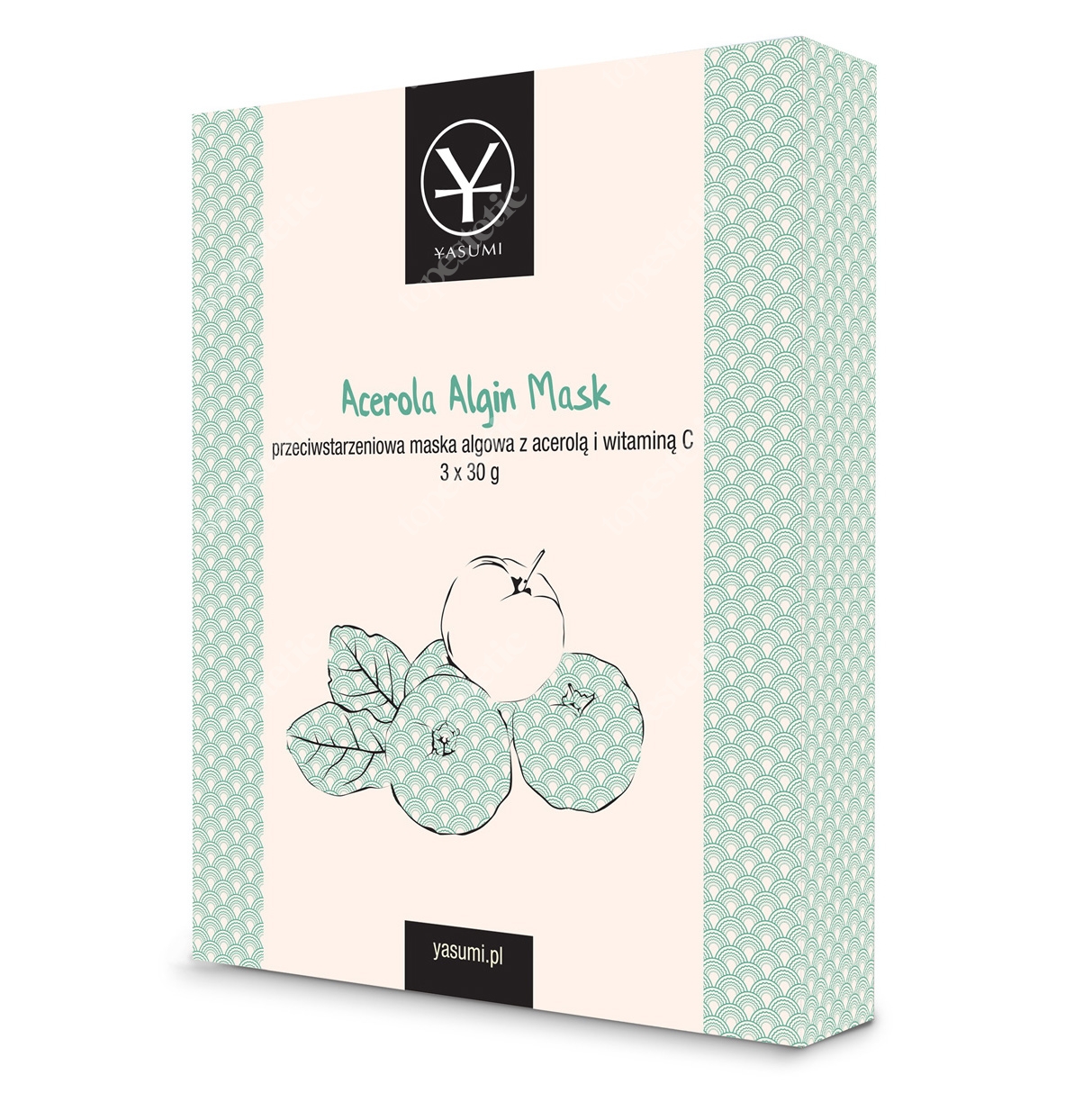 Yasumi Acerola Algin Mask Maska algowa z witaminą C 3 szt.