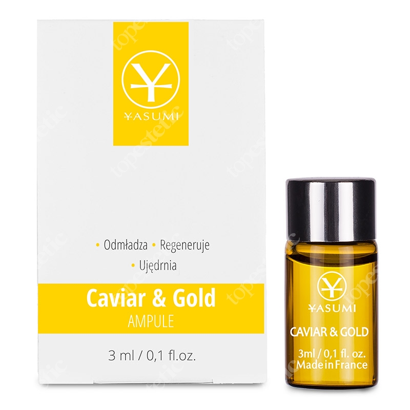 Yasumi Caviar&amp;Gold Ampułka ze złotem i kawiorem 3 ml