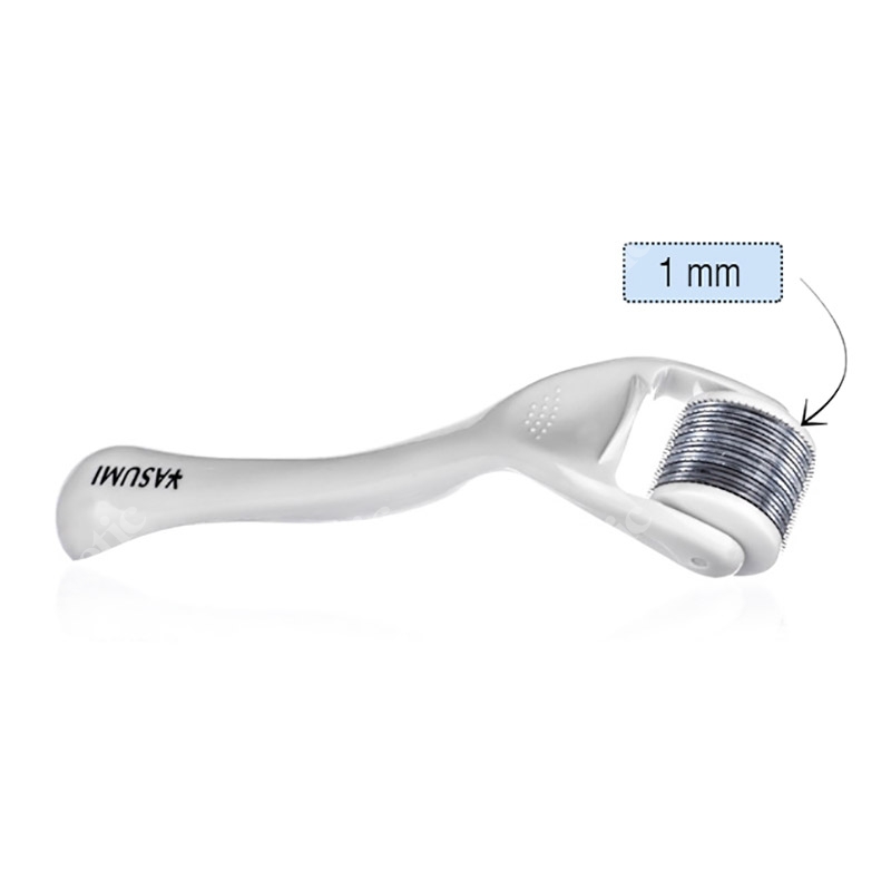 Yasumi Derma Roller Titanium 1 Roller do twarzy z tytanowymi igłami o dł. 1 mm