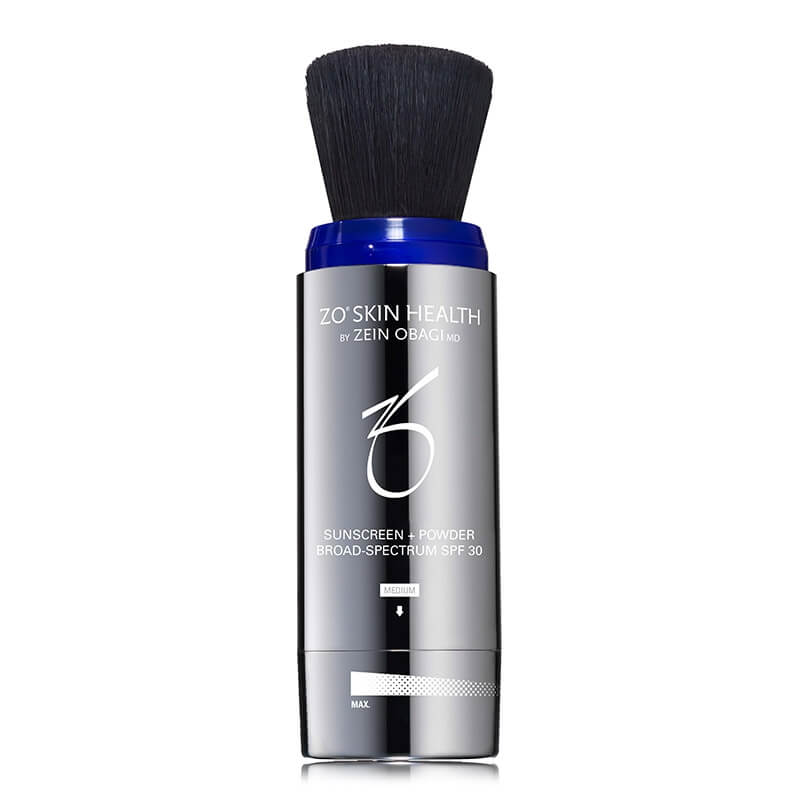 ZO Skin Health Sunscreen + Powder SPF 30 Puder mineralny z filtrem o szerokim spektrum ochrony (kolor Medium) 3 g