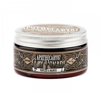 Apothecary 87 Clay Pomade Vanilla &amp; Mango Pomada do włosów o zapachu wanilia i mango 100 g