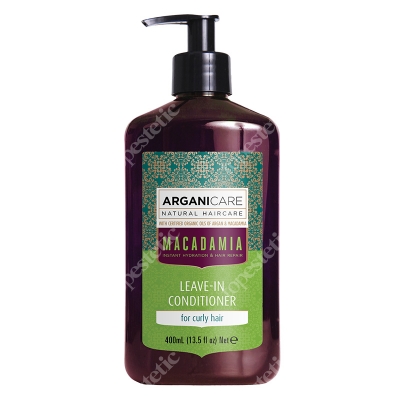 Arganicare Macadamia Leave In Conditioner Odżywka bez spłukiwania do kręconych włosów 400 ml