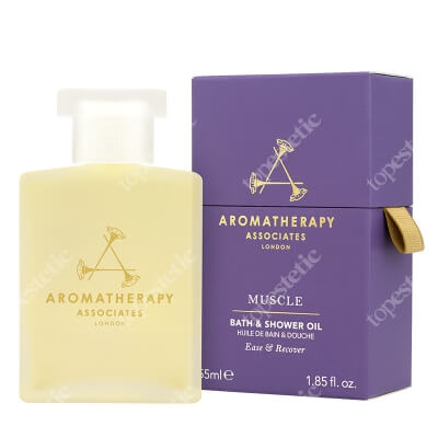 Aromatherapy Associates De-Stress Muscle Bath &amp; Shower Oil Odprężający mięśnie olejek do kąpieli 55 ml