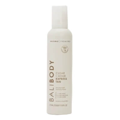 Bali Body Clear 1 Hour Express Self Tan Bezbarwna ekspresowa pianka samoopalająca 225 ml