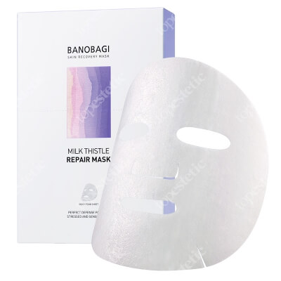 Banobagi Milk Thistle Repair Mask Maska w płachcie, naprawcza, kojąca z ostropestem dla skór wrażliwych