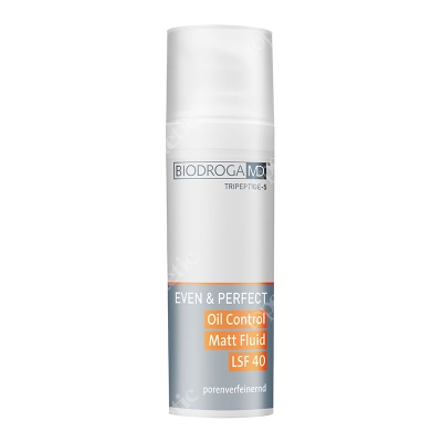 Biodroga MD Oil Control Matt Fluid SPF 40 - Oilfree Fluid regulujący wydzielanie sebum z filtrem 30 ml