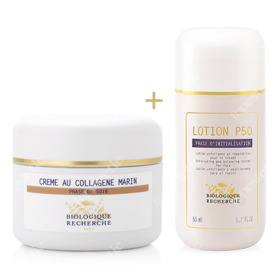 Biologique Recherche Skóra Łojotokowa ZESTAW Lotion 50 ml + Krem 50 ml