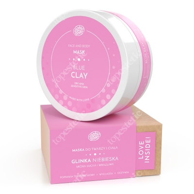 Body Boom Face&amp;Body Mask Blue Clay Czarująca dama niebieska glinka 120 g