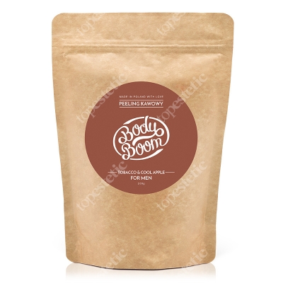 Body Boom For Cool Men Tobacco &amp;Cool Apple Peeling kawowy 200 g