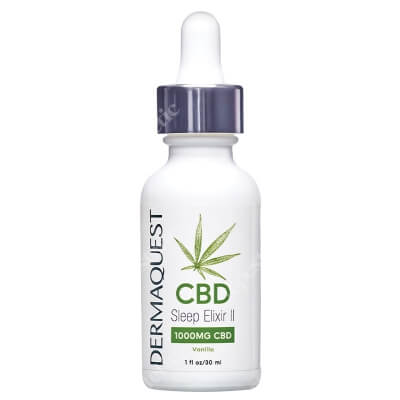Dermaquest CBD Sleep Elixir II Eliksir nocny dawka 1000 mg 30 ml