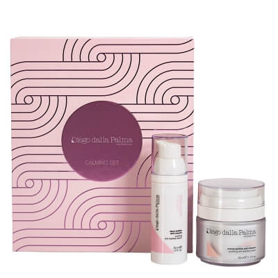 Diego dalla Palma Calming Set ZESTAW Łagodzący krem przeciw zaczerwienieniu 50 ml + Łagodzące serum przeciw zaczerwienieniu 30 ml